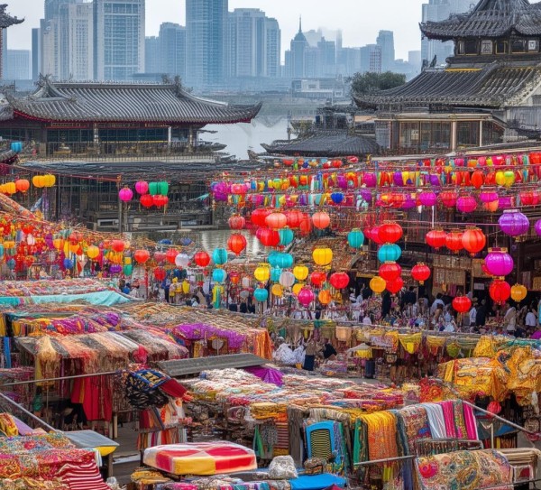 珠珠商贸城，商业与文化交融的璀璨画卷