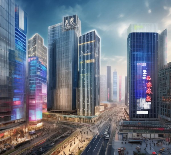 麻城新闻商贸物流城，新时代商都