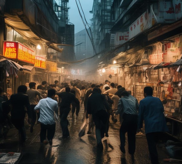 商业与道德的碰撞，商贸城的假酒大逃场