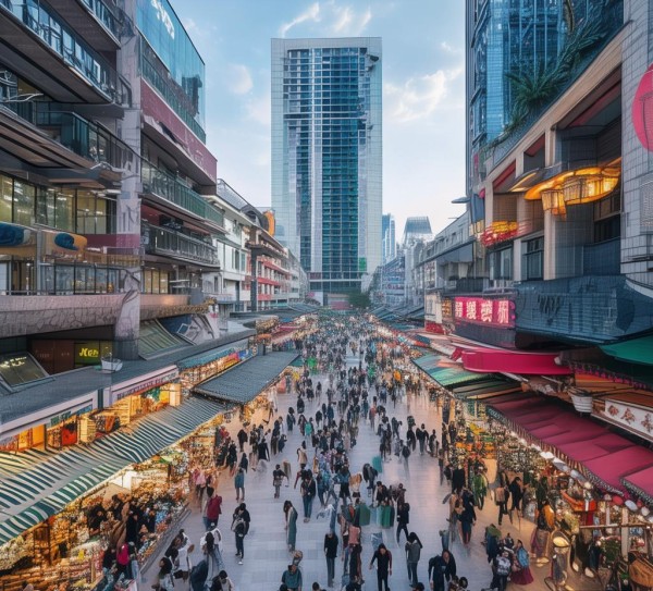 瑞丽商贸城，机遇与活力并重，商业 thrive.