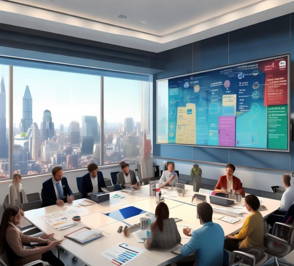 会议方案，促进商贸服务企业交流