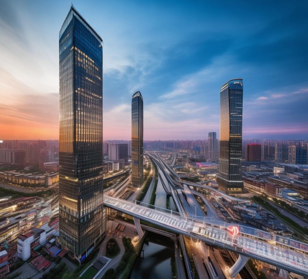 义乌商贸中心，连接未来，成就辉煌