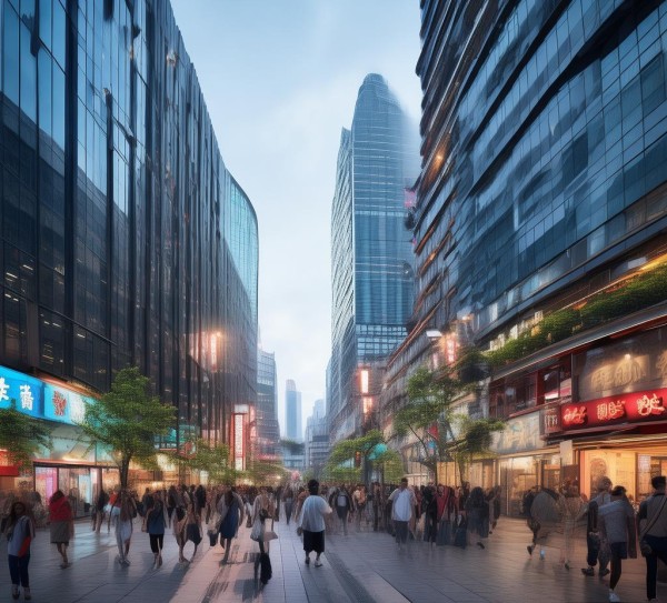 襄阳商贸城，智慧与活力的现代商业典范