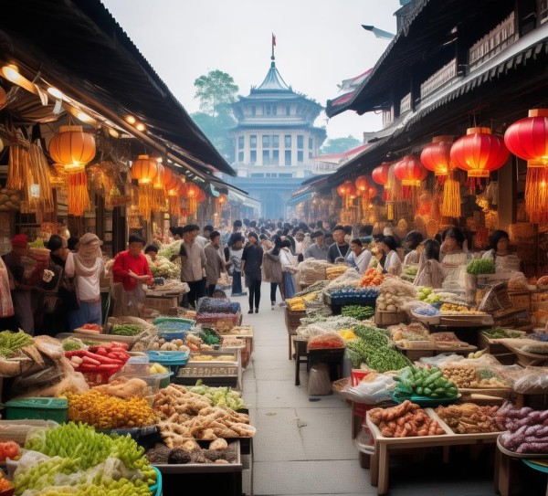 瓜州商贸流通，保障民生的见证