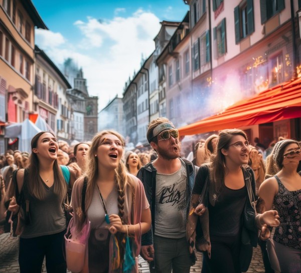 瑞士巴塞尔，ion节日里寻找惊喜瞬间