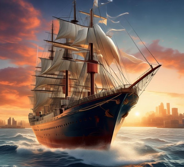 航行辉煌，商界的见证者