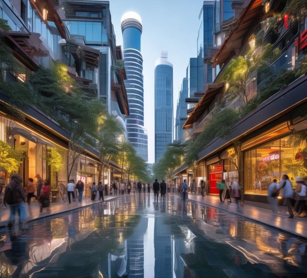 成都新生活品质，以保利商贸为引领