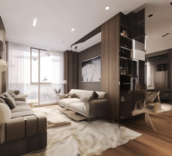 商贸城公寓装修案例，设计到交付，商业价值的实现