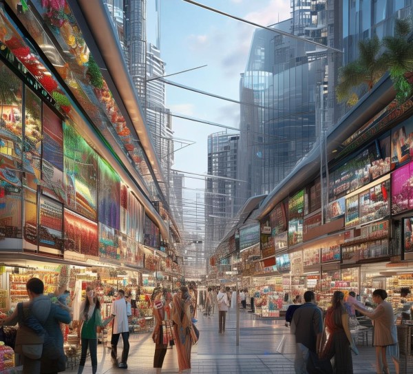 大型商贸市场项目，推动经济发展的重要引擎