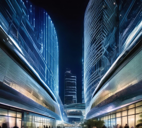 eqc商业中心的璀璨绽放——蔚县商贸楼城市新地标