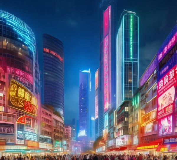 汉中商贸城，商业之光，创新之都