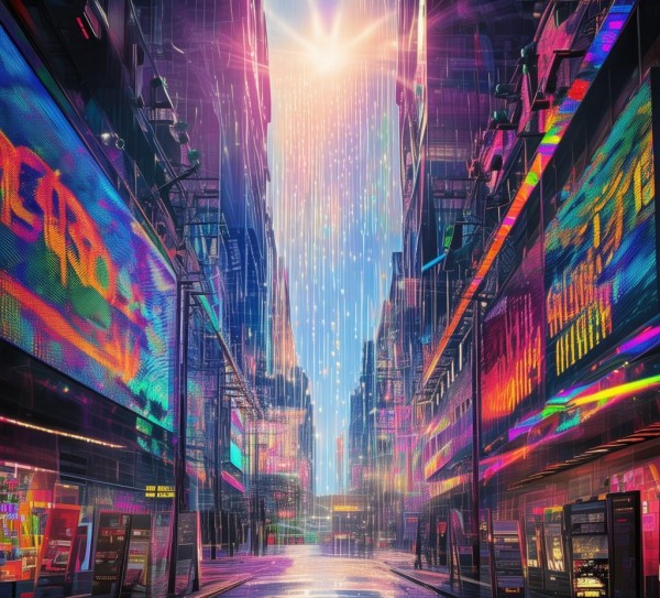 数字在晋城商贸区绽放,阳光如雨。 数字在晋城商贸区绽放,阳光如雨。