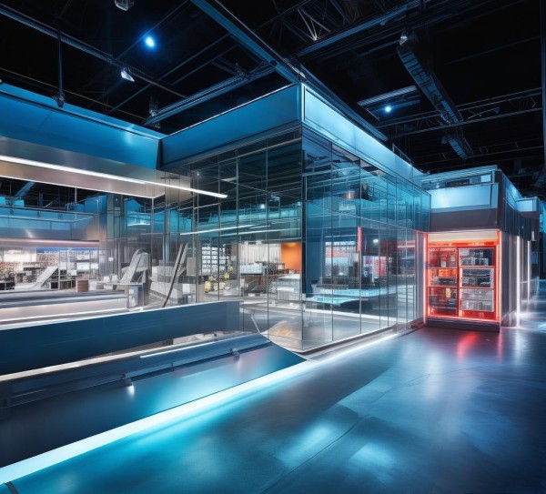 商贸物流展馆设计案例图及其高效物流生态构建