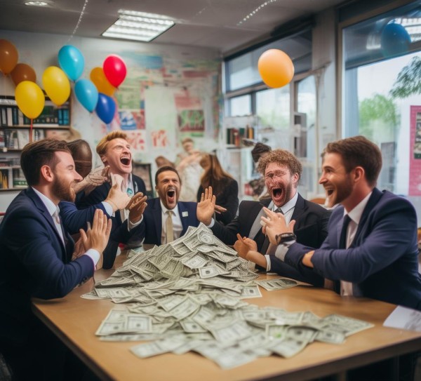 商贸公司搞笑新闻，一单生意赚到手软