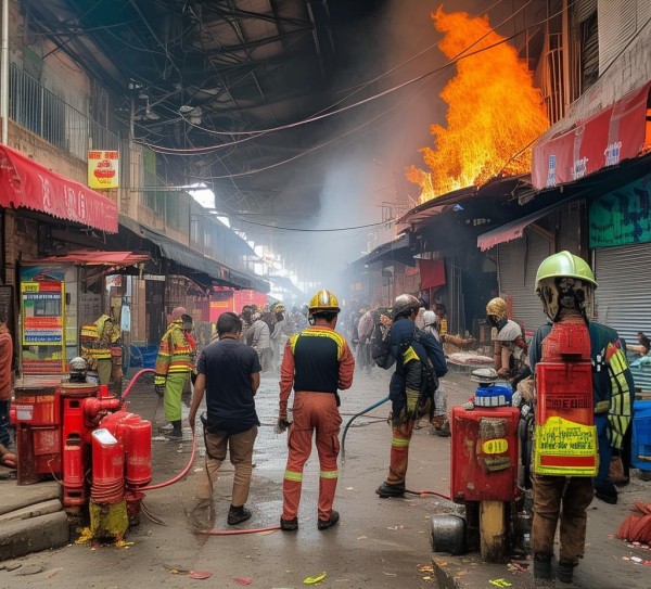 商贸市场火灾的防范措施与案例解析