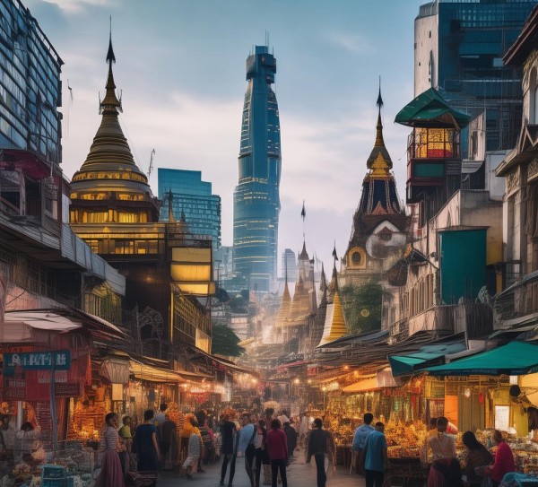 缅甸商贸城，未来与挑战并存，机遇与机遇并存