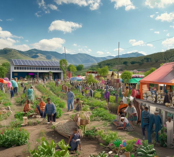 推动社区商贸项目建设，助力乡村振兴，助力乡村振兴农村经济发展