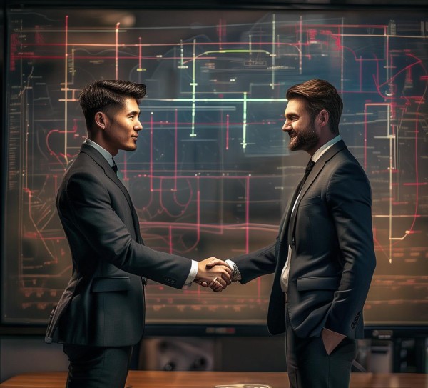 商务伙伴，商贸合作项目，开启合作新机遇