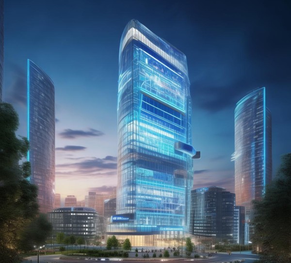 蓝田智慧商贸项目，智慧之光，未来之选