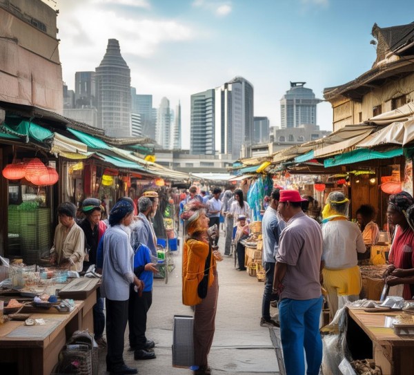 商贸服务与商界的多元共生