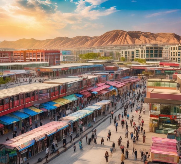 张掖商贸城，张掖经济高质量发展的重要平台