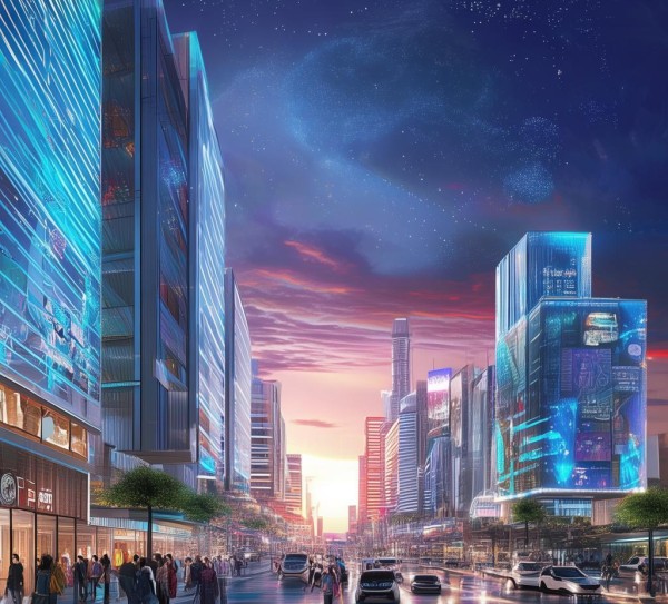 蓝田智慧商贸新城，数字赋能新机遇