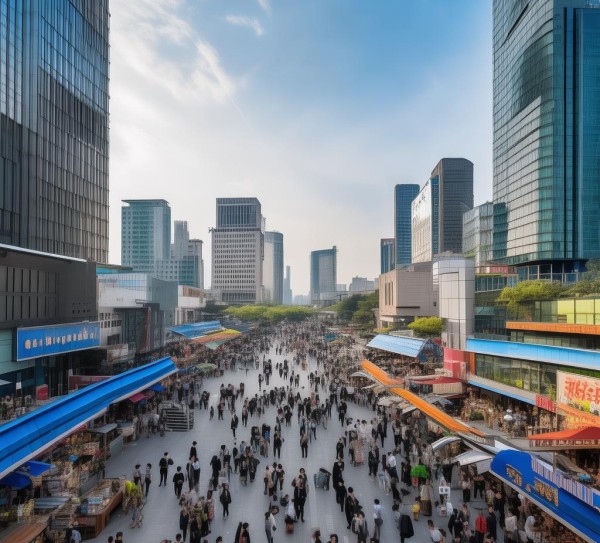 武汉商贸城，城市经济的活力与机遇