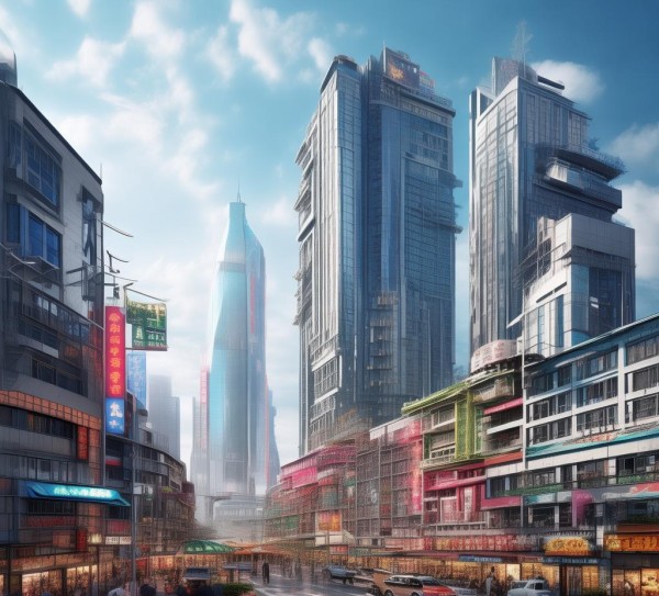 义乌商贸城，从愿景到现实的建设计程案例解析