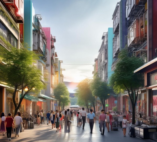 阳曲市阜康商贸街改造项目，焕新气象，改善居民生活