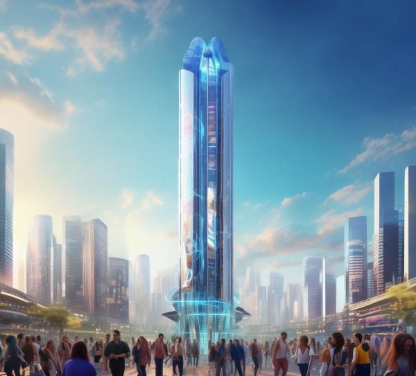 展望未来，博爱商贸城的未来更加辉煌！