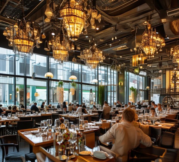 银沙商贸城饭店，味蕾之都，品质生活新体验