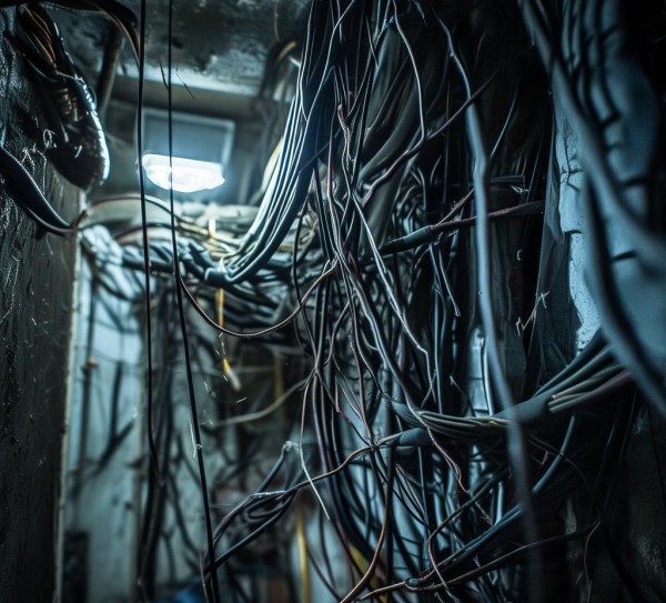 硕果之光商贸城电线路隐患案例分析 硕果之光商贸城电线路隐患案例分析