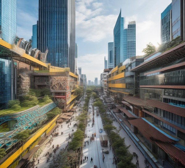 西柳商贸城，建筑艺术与商业的创新之旅