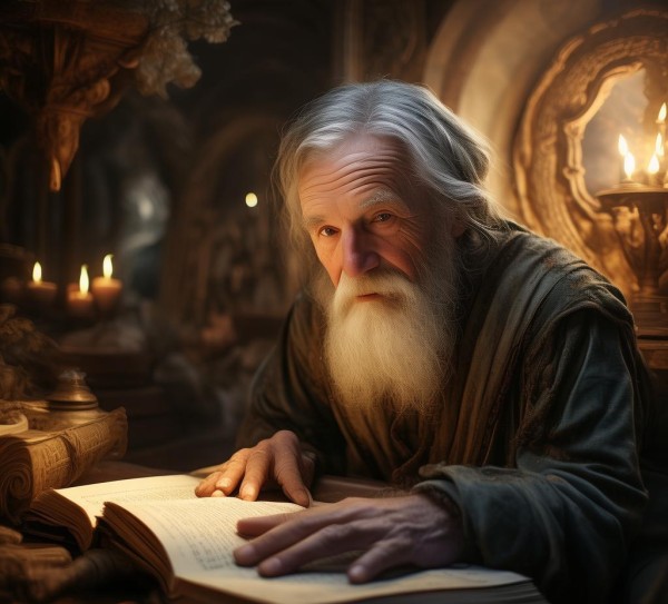 智慧的光芒，耐心的指引——智者之诗画。