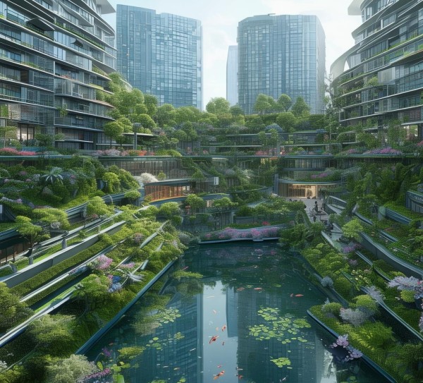 洞井商贸城，商业与生态的完美融合