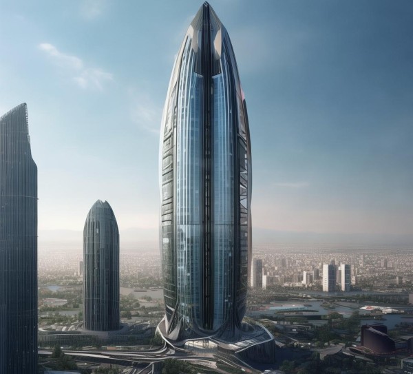 商贸综合城，城市中心的商业地标