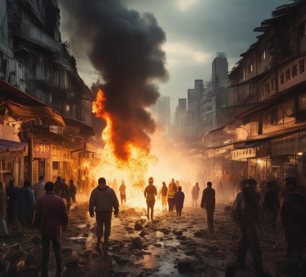 中山东升商贸火烧事件，道德困境与社会责任的深层分析