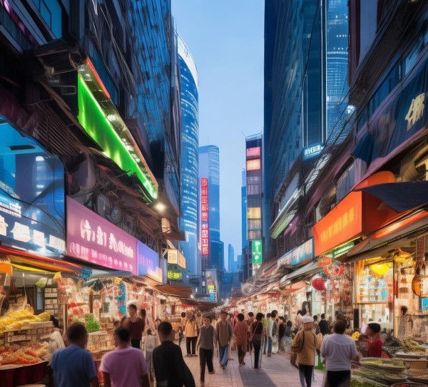 赤水西南商贸城，商业活力与民生保障并存