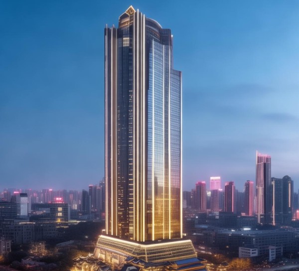 神木商贸大厦，历史与现代的碰撞与融合