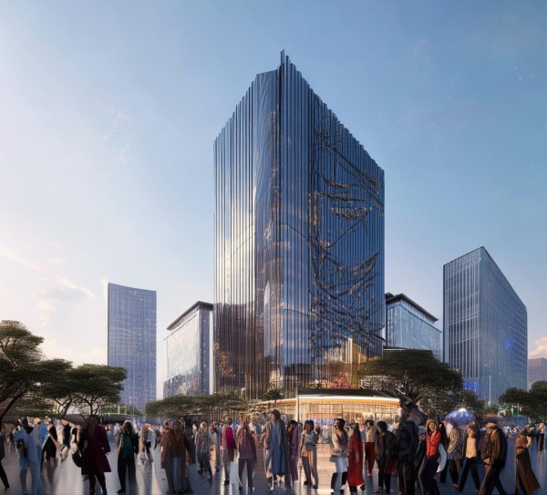 润豪商贸广场，城市新地标—一场跨越地域文化的对话