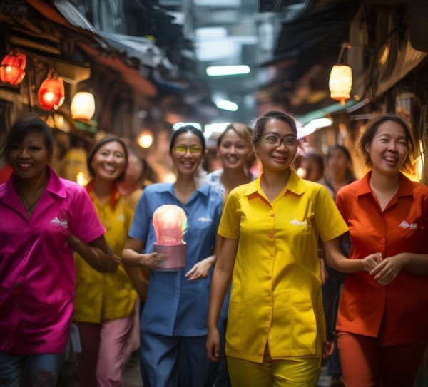 家政服务的活力与温暖，商业场景中的家政之光