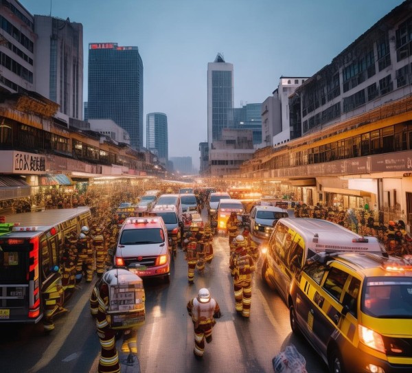义乌商贸城交通事故案例，守护城市安全与繁荣