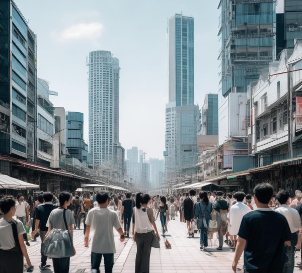 商贸物流城，机遇与挑战的融合，开放的秩序社会