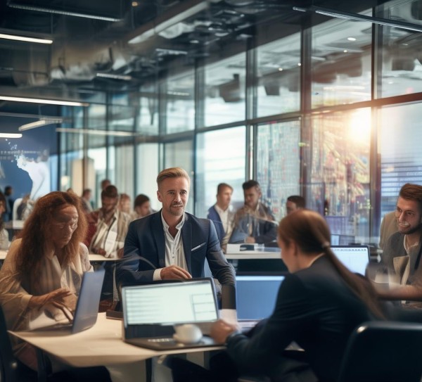 商贸公司的一天，挑战与成长