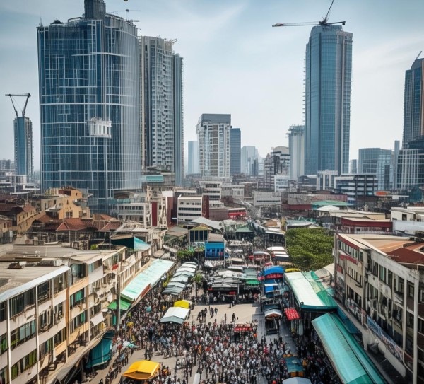新港商贸城，城市化进程中的机遇与挑战