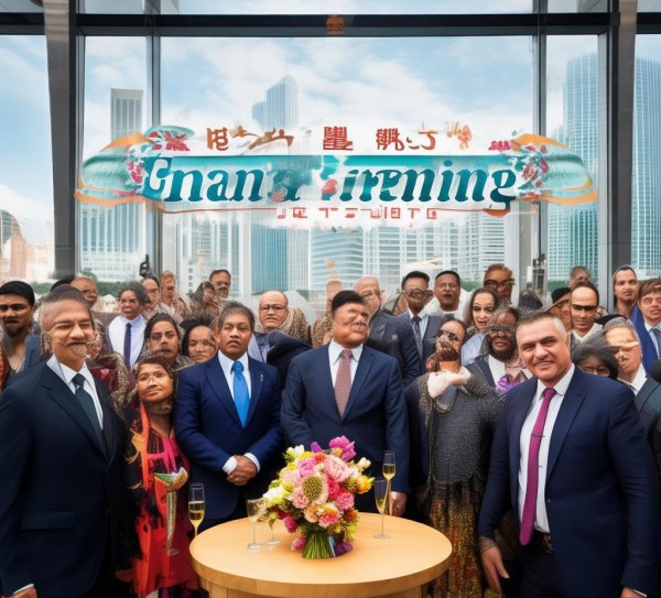 商贸公司开业仪式