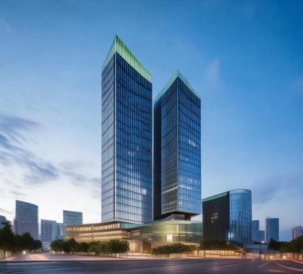 绿地天津商贸馆，一砖一瓦映点天际，惊艳建筑新地标