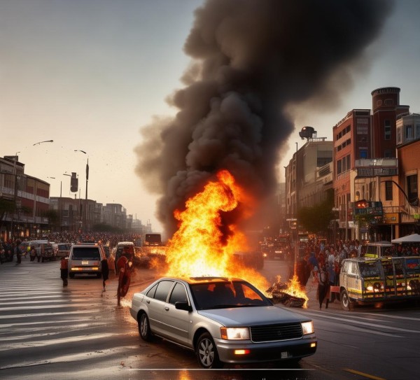 西南商贸城车辆自燃事故案例，责任追究与教训分享