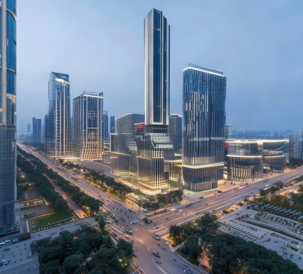 中牟新区商贸中心，建设与展望