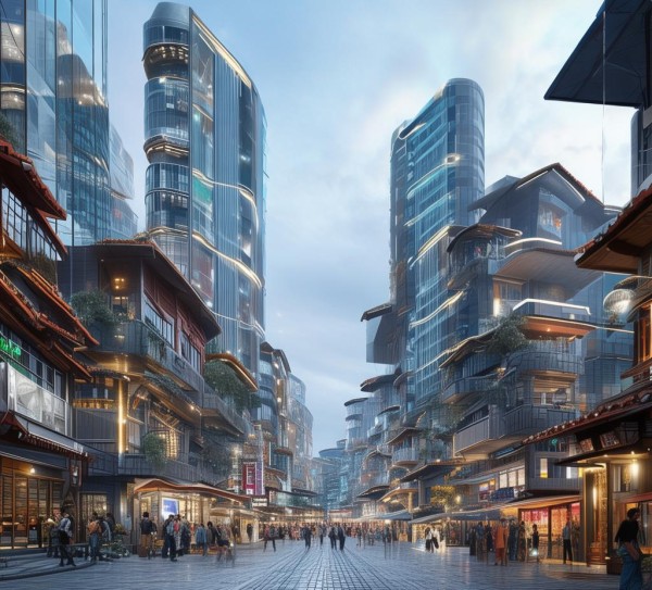 现代商贸小镇，概念与实践探索